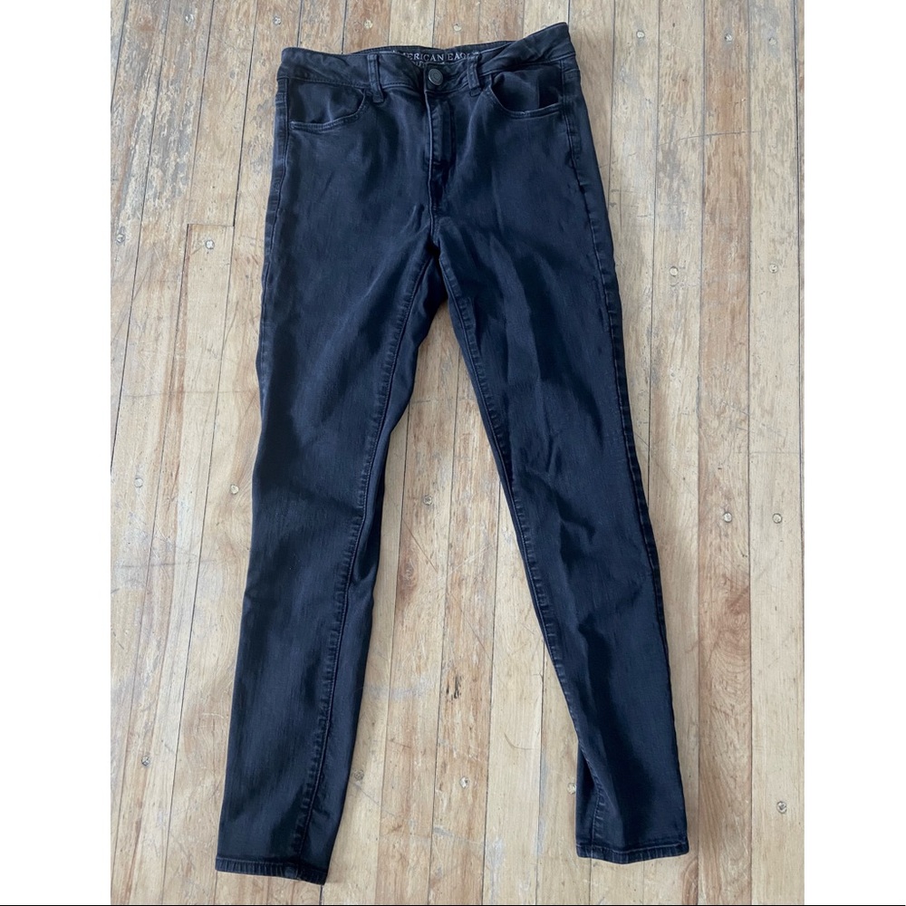 Faded Black Jeans